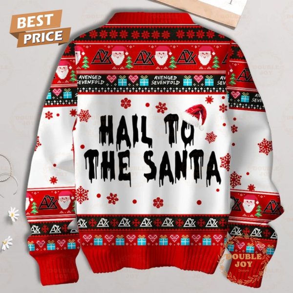 Avenged Sevenfold Hail To The Santa Christmas 2024 Sweater