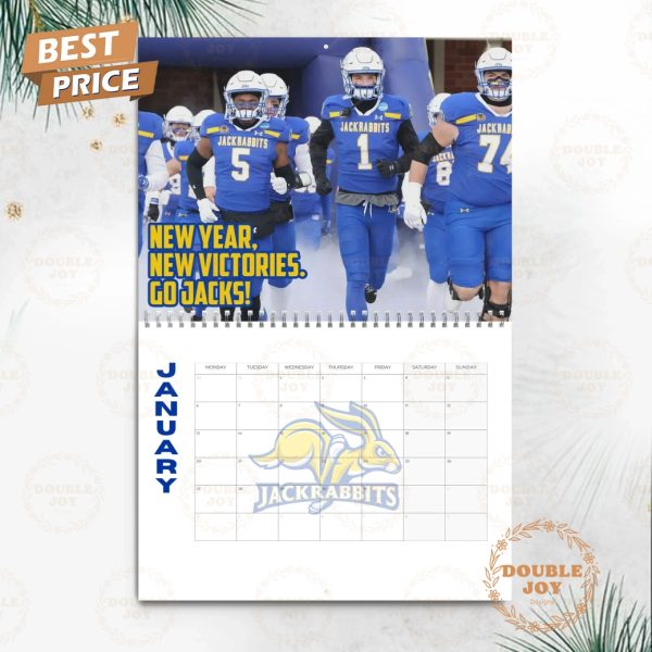 NCAA South Dakota State Jackrabbits 2025 Wall Calendar