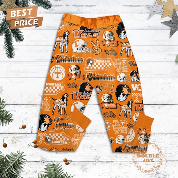 Have A Merry NCAA Tennessee Volunteers Christmas 2024 Fleece Pajamas Set