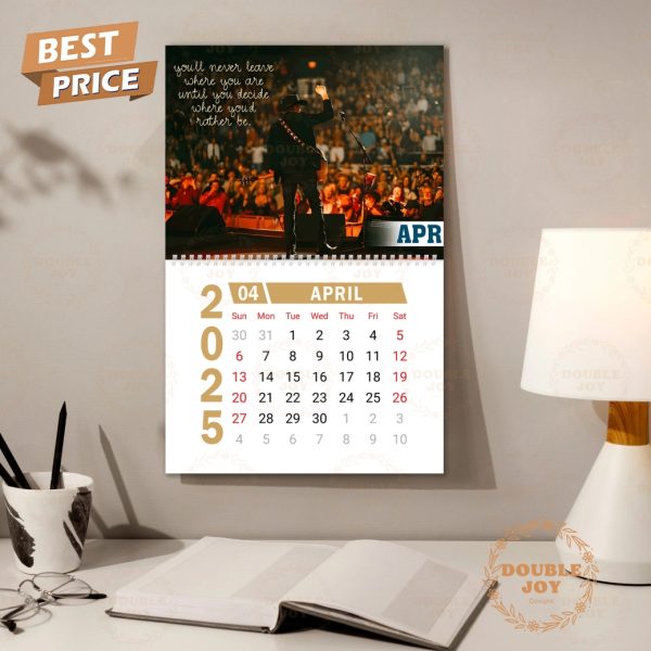 American Icon Toby Keith 2025 Wall Calendar