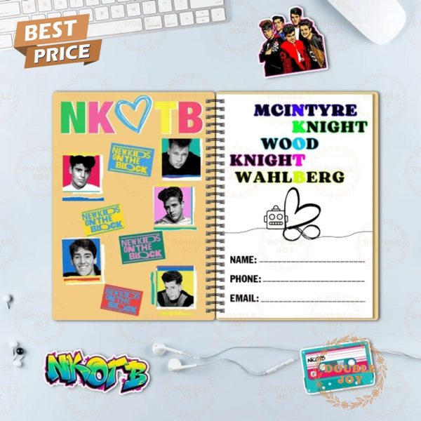 New Kids On The Block Happy New Year 2025 Planner