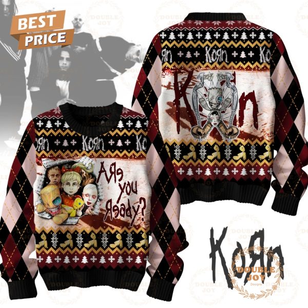 Korn Are You Ready Merry Christmas 2024 Sweater