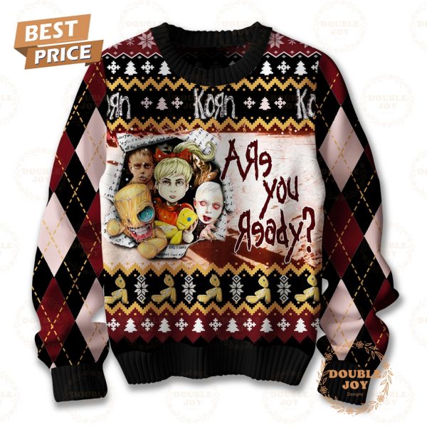 Korn Are You Ready Merry Christmas 2024 Sweater