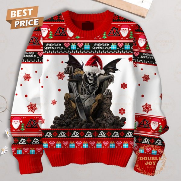 Avenged Sevenfold Hail To The Santa Christmas 2024 Sweater