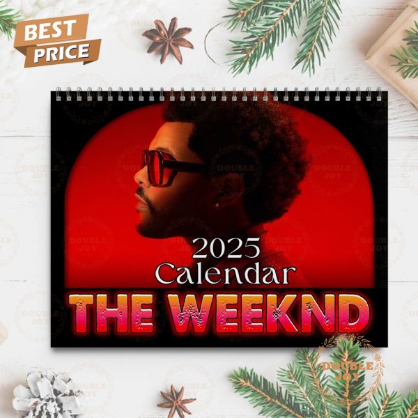 The Weeknd 2025 Wall Calendar