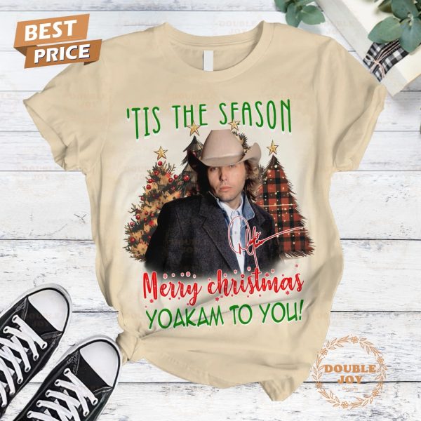 Tis The Season Merry Christmas Dwight Yoakam To You! Fleece Pajamas Set