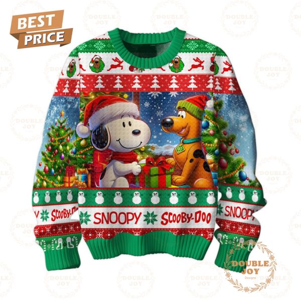 Scooby-Doo Dogs Make Me Happy Humans Make My Head Hurt Merry Christmas 2024 Sweater