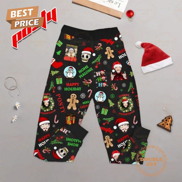 All I Want For Christmas Is Home Malone Merry Christmas 2024 Fleece Pajamas Set