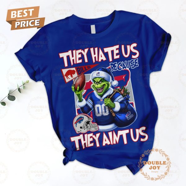 NFL Buffalo Bills They Hate Us Because They Aint Us Fleece Pajamas Set