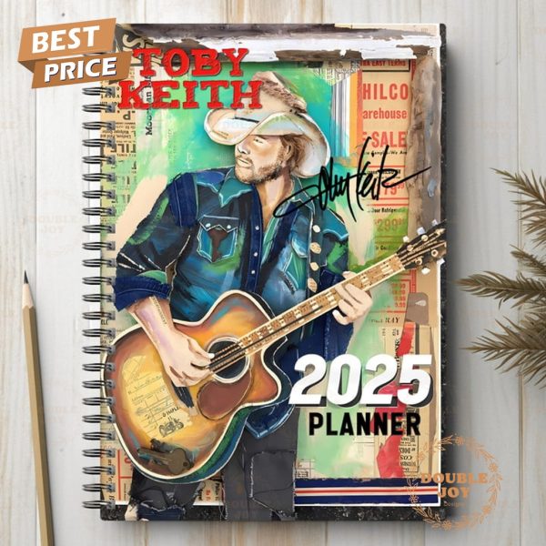 Toby Keith Don’t Let The Old Man In 2025 Planner