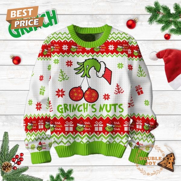 The Grinch Chest Merry Christmas 2024 Sweater