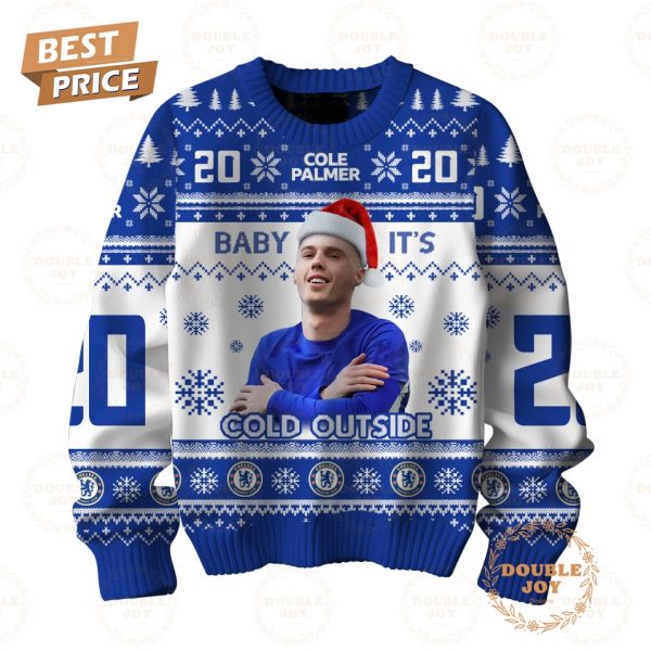 Cole Palmer Baby It’s Cold Outside Christmas 2024 Sweater