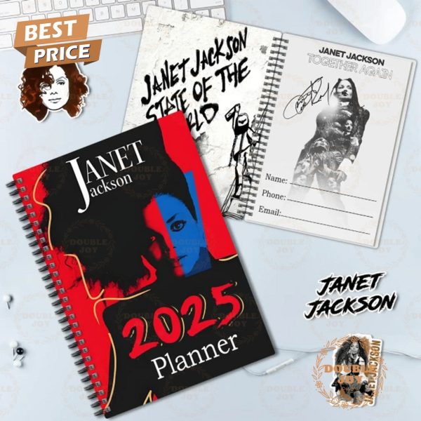 Janet Jackson Together Again 2025 Planner