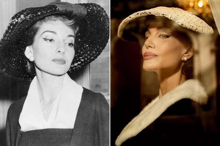 Maria Callas And Angelina Jolie