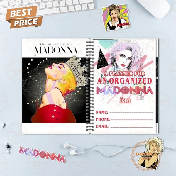 A Planner For An Organized Madonna Fan 2025 Planner