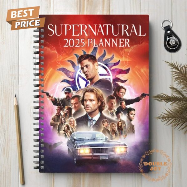 Supernatural Winchester Brothers 2025 Planner