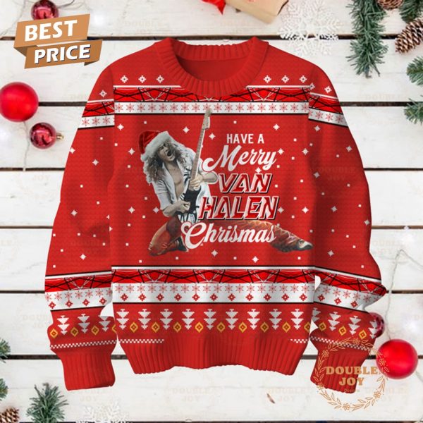 Have A Merry Van Halen Rock Band Christmas 2024 Sweater