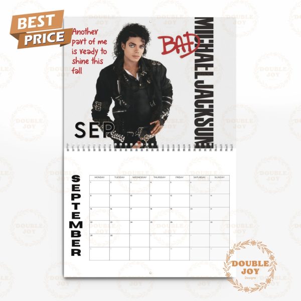 Michael Jackson 2025 Wall Calendar