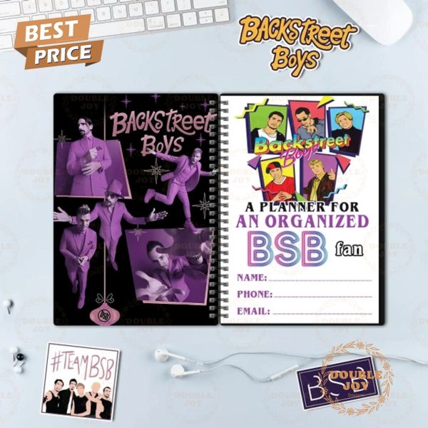 Backstreet Boys A Planner For An Organized BSB Fan 2025 Planner