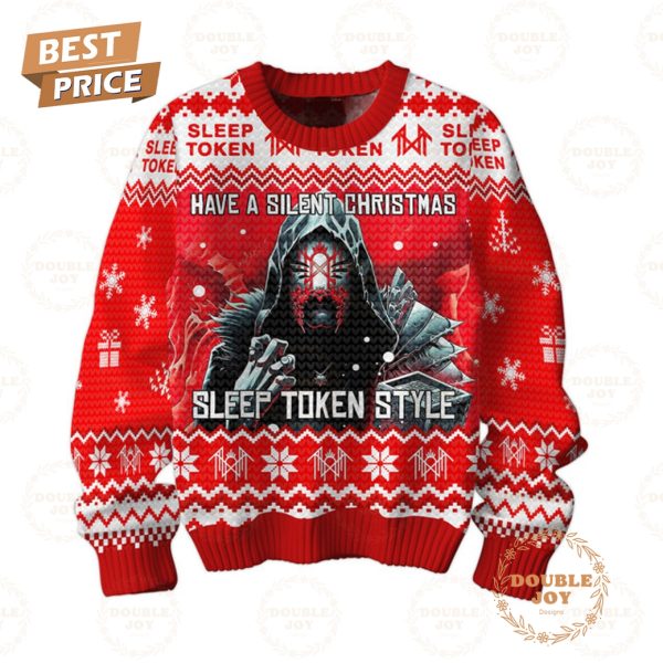 Have A Silent Christmas Sleep Token Style Sweater