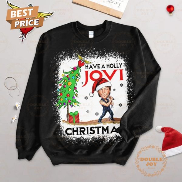 Have A Holly Bon Jovi Christmas 2024 Fleece Pajamas Set