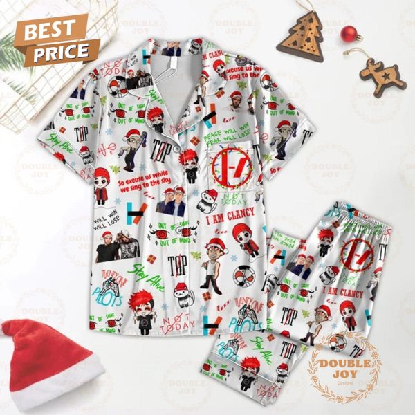 Twenty One Pilots “I Am Clancy” Merry Christmas 2024 Pajamas Set