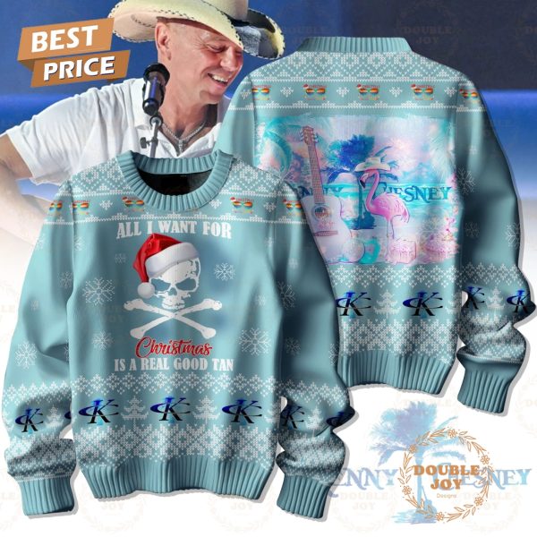 Kenny Chesney All I Want For Christmas Is A Real Good Tan 2024 Sweater