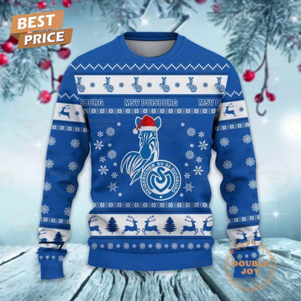 MSV Duisburg Merry Christmas 2024 Sweater