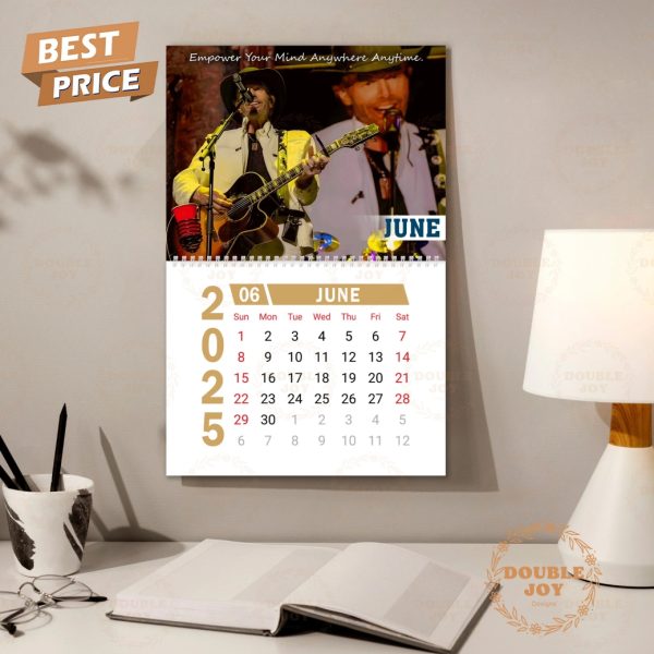 American Icon Toby Keith 2025 Wall Calendar