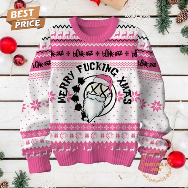 Blink-182 Merry Fucking Xmas 2024 Sweater