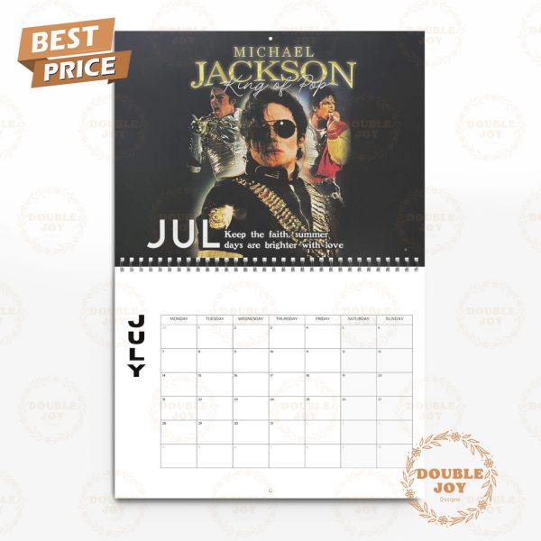 Michael Jackson 2025 Wall Calendar