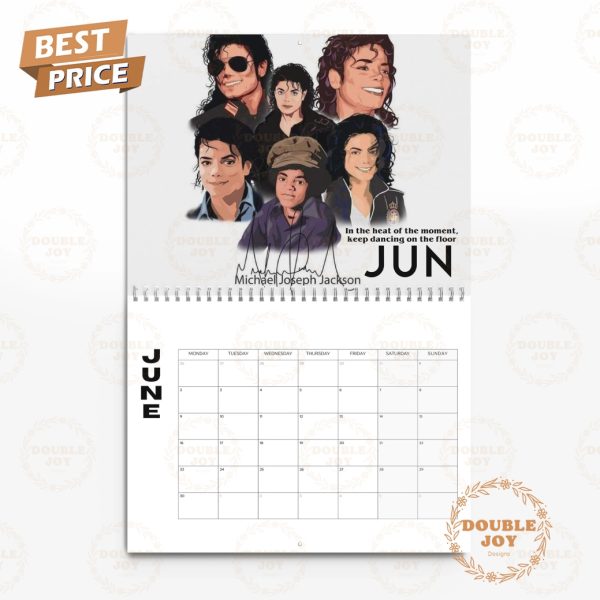 Michael Jackson 2025 Wall Calendar