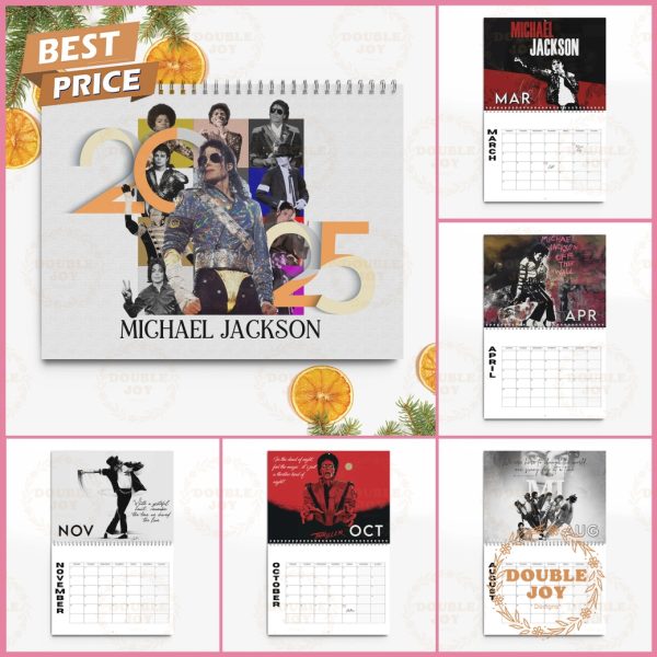 Michael Jackson 2025 Wall Calendar