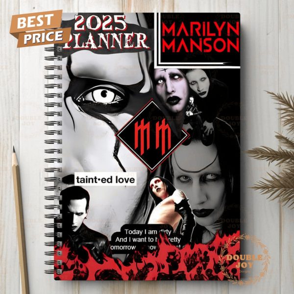 Marilyn Manson 2025 Planner