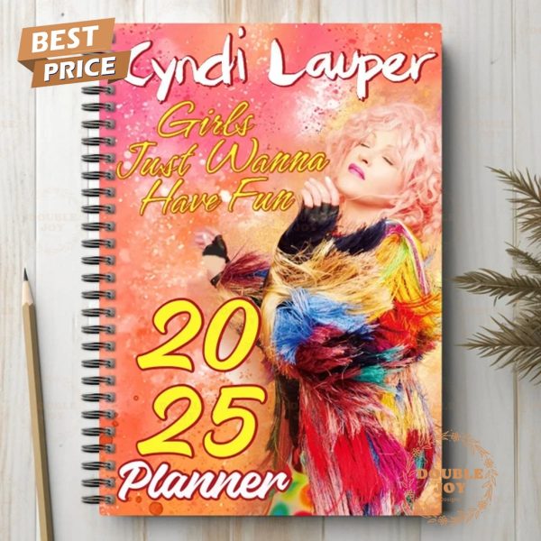 Cyndi Lauper Girls Just Wanna Have Fun 2025 Planner