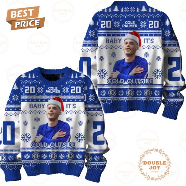 Cole Palmer Baby It’s Cold Outside Christmas 2024 Sweater