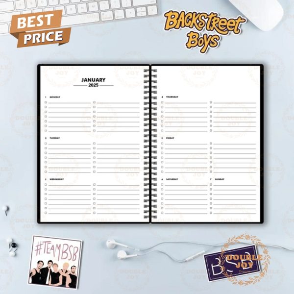 Backstreet Boys A Planner For An Organized BSB Fan 2025 Planner