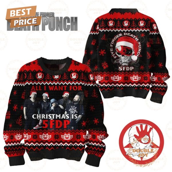 All I Want For Christmas Is Five Finger Death Punch Band 2024 Sweater