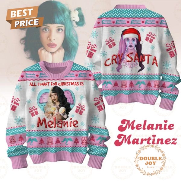 All I Want For Christmas Is Melanie Martinez, Cry Santa 2024 Sweater