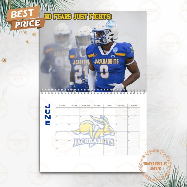 NCAA South Dakota State Jackrabbits 2025 Wall Calendar