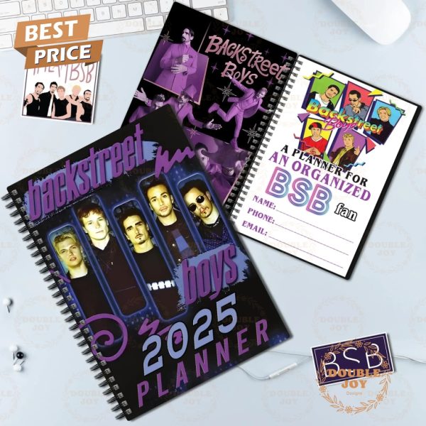 Backstreet Boys A Planner For An Organized BSB Fan 2025 Planner