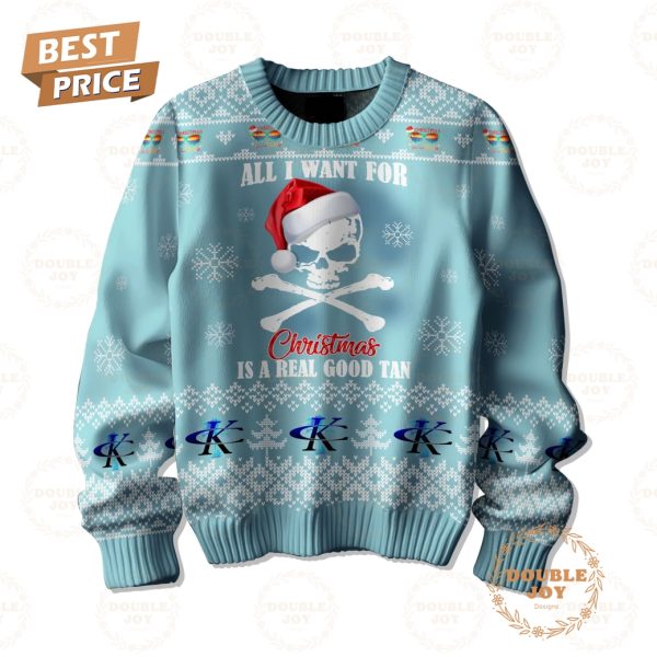 Kenny Chesney All I Want For Christmas Is A Real Good Tan 2024 Sweater