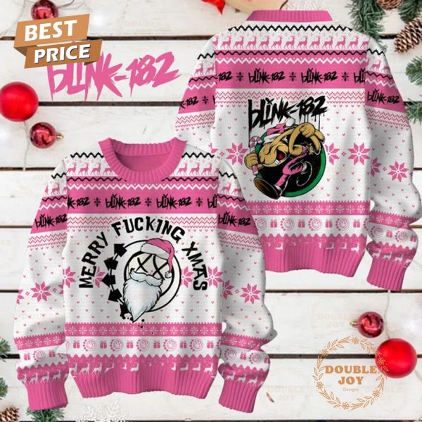 Blink-182 Merry Fucking Xmas 2024 Sweater