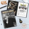 Bon Jovi Rock Band 2025 Wall Calendar