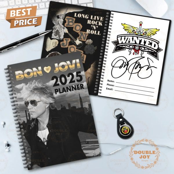 Bon Jovi Rock Band Long Live Rock And Roll 2025 Planner