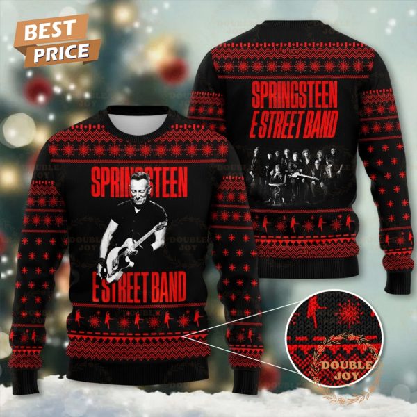 Bruce Springsteen Estreet Band Merry Christmas 2024 Sweater