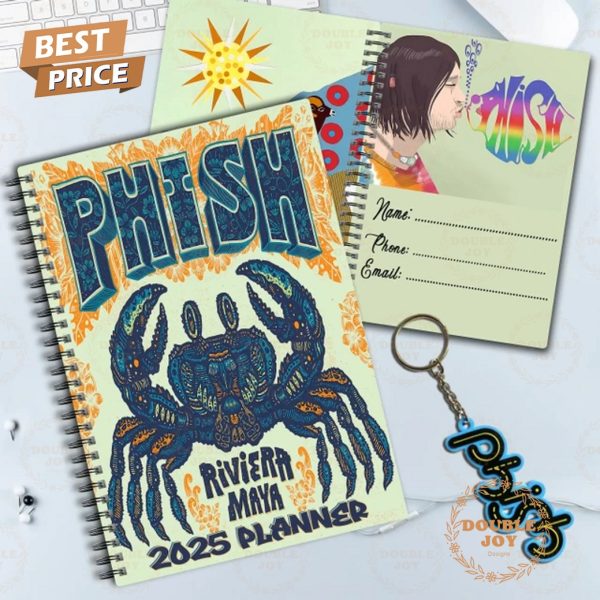 Phish Rock Band Riviera Maya 2025 Planner