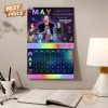 coldplay 2025 happy new year wall calendar 6 rKIMf.jpg