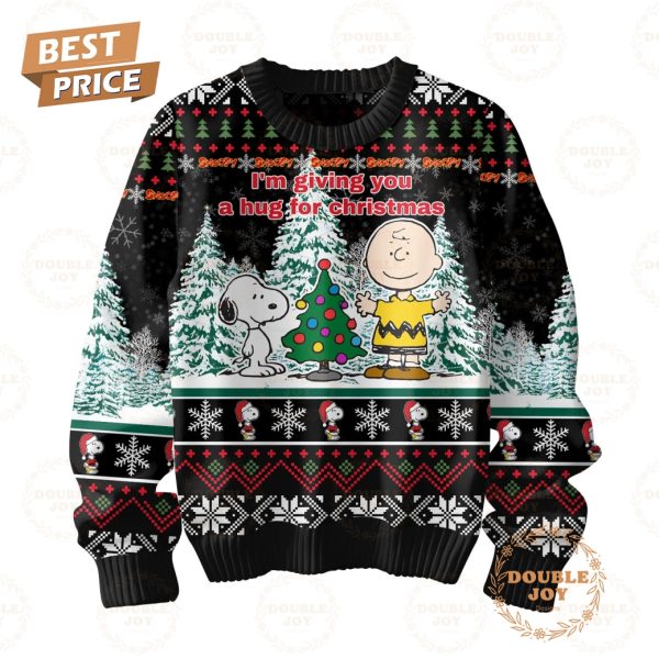 Snoopy ‘s Christmas Party I’m Giving You A Hug For Christmas 2024 Sweater