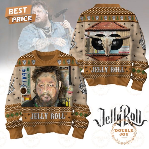 Jelly Roll Merry Christmas 2024 Sweater